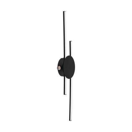 Eglo - LED nástenné svietidlo LED/20W/230V + LED/0,91W čierna