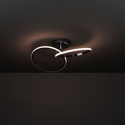 Eglo - LED stropné svietidlo LED/12W/230V 2700/4000/6500K lesklý chróm