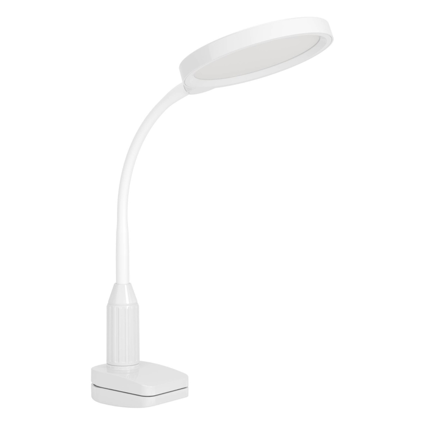 Eglo - stmievateľná flexibilná lampa s klipom LED/5,5W/230V 2700/4000/6500K biela