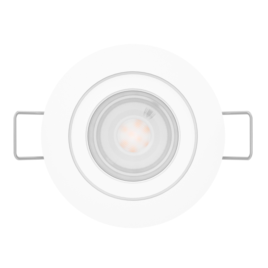 Eglo - LED kúpeľňové zapustené bodové svietidlo 1xGU10/4,5W/230V IP44 biela