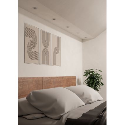 Eglo - SADA 5x LED zapustených bodových svietidiel LED/4,8W/230V 2700/4000/6500K biela