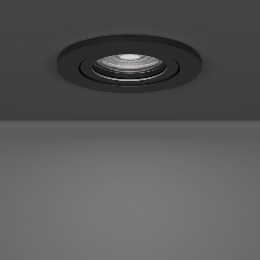 Eglo - SADA 3x LED zapustené stropné bodové svietidlo LED/4,8W/230V 2700/4000/6500K čierna