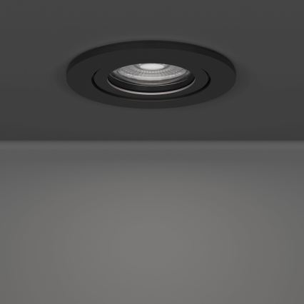 Eglo - SADA 5x LED zapustené bodové svietidlo LED/4,8W/230V 2700/4000/6500K čierna