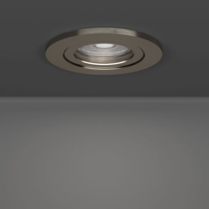 Eglo - SADA 5 ks zapustených LED bodových svietidiel LED/4,8W/230V 2700/4000/6500K matný chróm