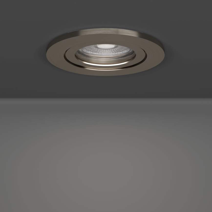 Eglo - SADA 5 ks zapustených LED bodových svietidiel LED/4,8W/230V 2700/4000/6500K matný chróm