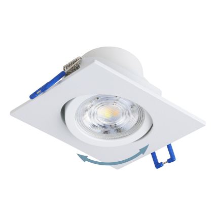 Eglo - SADA 3x LED Stmievateľné podhľadové svietidlo LED/6,4W/230V 8,8x8,8 cm biela