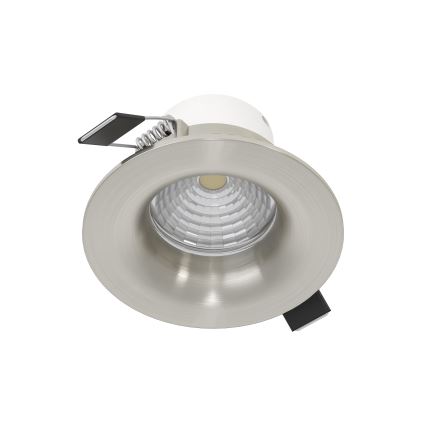 Eglo - SADA 3× LED stmievateľné podhľadové svietidlo LED/6,4W/230V pr. 8,8 cm matný chróm