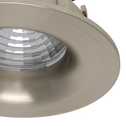 Eglo - SADA 3× LED stmievateľné podhľadové svietidlo LED/6,4W/230V pr. 8,8 cm matný chróm