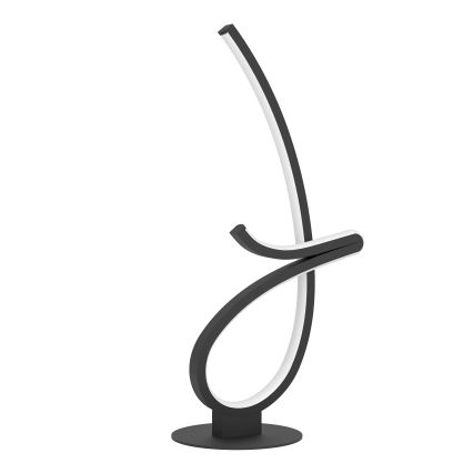 Eglo - LED stolná lampa LED/12W/230V 2700/4000/6500K čierna