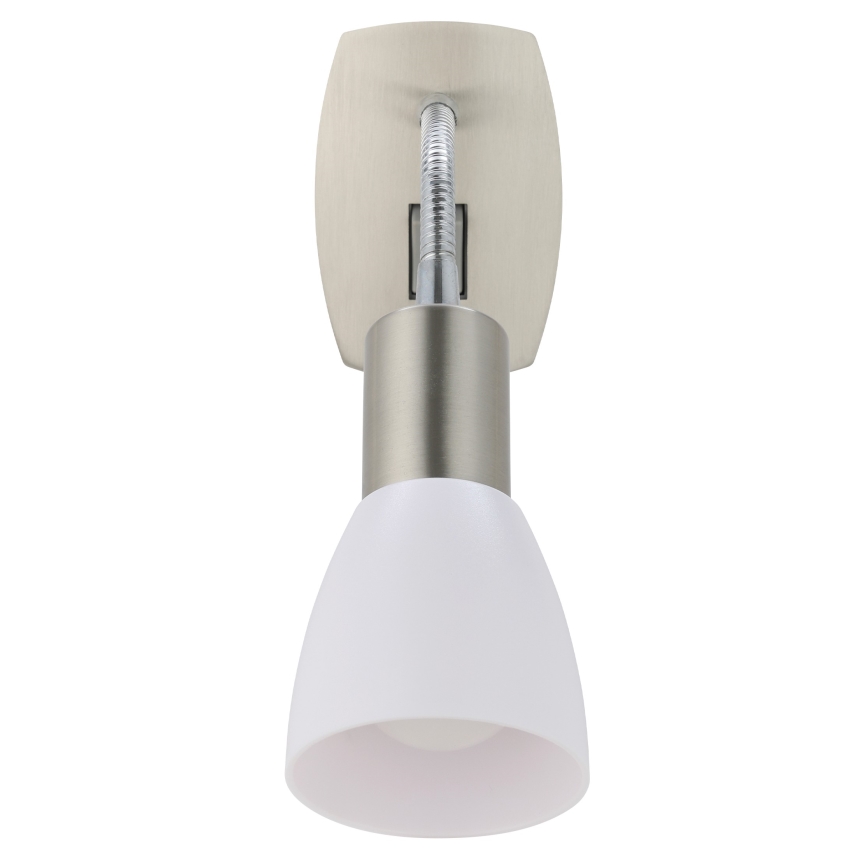 Eglo - Nástenná lampička do zásuvky 1xE14/5W/230V matný chróm