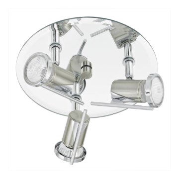 EGLO 90686 - Kúpeľňové bodové svietidlo TAMARA 3xGU10/35W