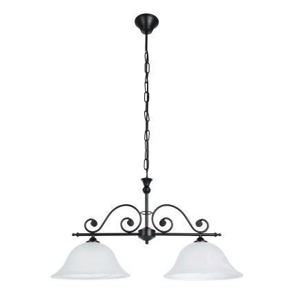 Eglo - Luster na reťazi 2xE27/60W/230V