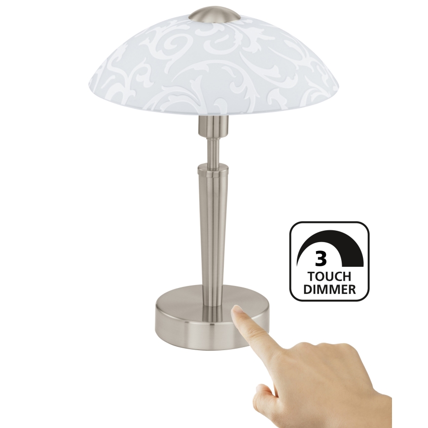 Eglo - Stmievateľná stolná lampa 1xE14/60W/230V