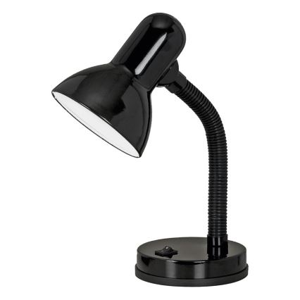 EGLO 9228 - Stolná lampa BASIC 1xE27/40W čierna