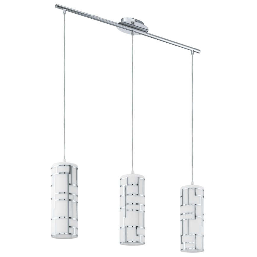 Eglo - Luster na lanku 3xE27/60W/230V