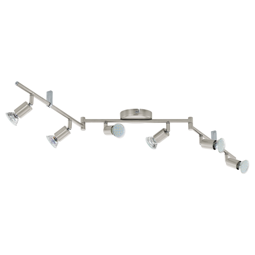 Eglo - LED bodové svietidlo 6xGU10-LED/2,8W/230V