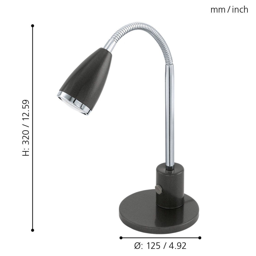 Eglo - Stolná lampa 1xGU10/3W/230V