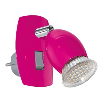 Eglo 92922 - LED svietidlo do zásuvky BRIVI 1 1xGU10-LED/3W/230V Eglo 92922 - LED svietidlo do zásuvky BRIVI 1 1xGU10-LED/3W/230V