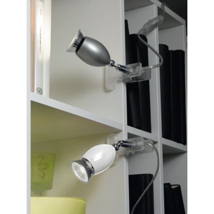 Eglo - LED lampa s klipom 1xGU10/3W/230V