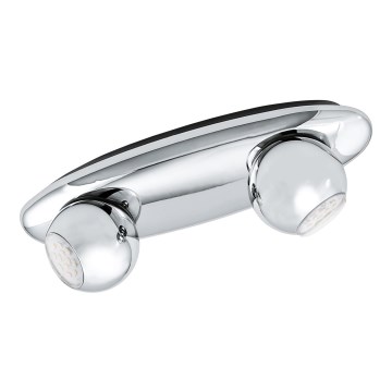 Eglo 93165 - LED Bodové svietidlo NORBELLO 2 2xLED/5W/230V