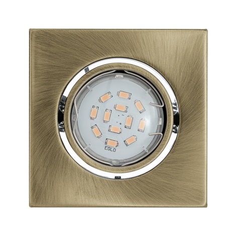 Eglo 93244 - LED podhľadové svietidlo IGOA 1xGU10/5W/230V bronz