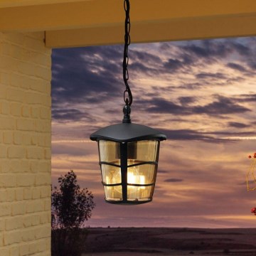 Eglo 93406 - Vonkajší LED luster ALORIA 1xE27/8,5W/230V IP44