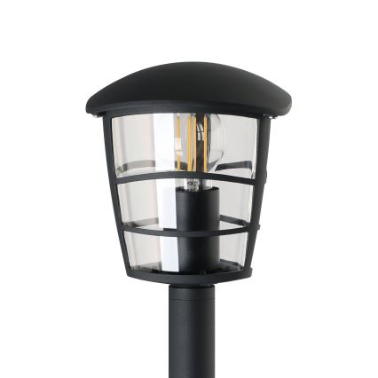 Eglo - LED vonkajšie svietidlo 1xE27/8,5W/230V IP44 čierne