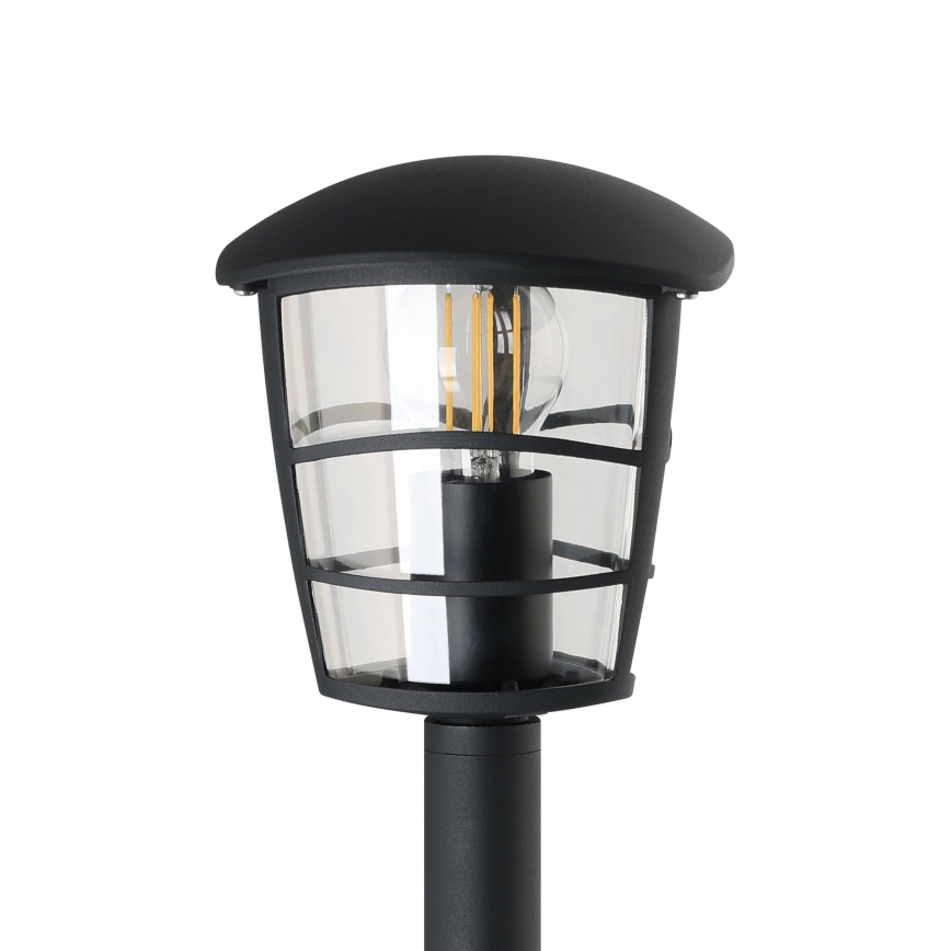 Eglo - LED vonkajšie svietidlo 1xE27/8,5W/230V IP44 čierne