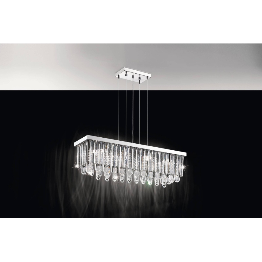 Eglo 93423 - Luster na lanku CALAONDA 11xG9/33W/230V