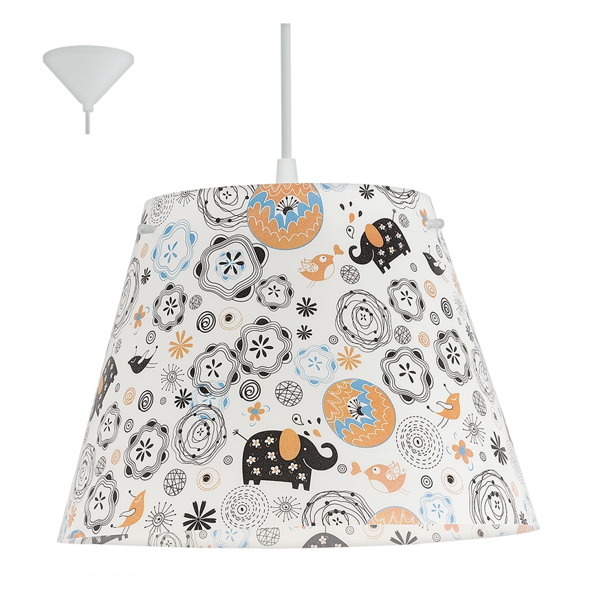 Eglo 93718 - Detský luster MOLOVE 1xE27/60W/230V