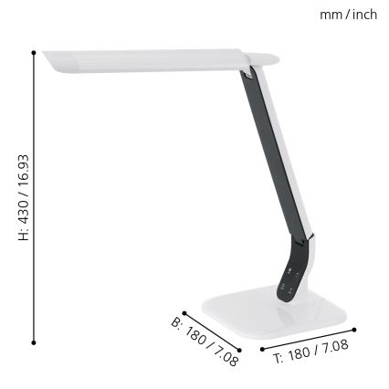 Eglo - LED stmievateľná lampa LED/6W/230V