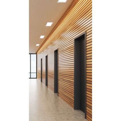 Eglo 94061 - LED zapustené stropné svietidlo FUEVA 1 LED/10,95W/230V 17x17 cm