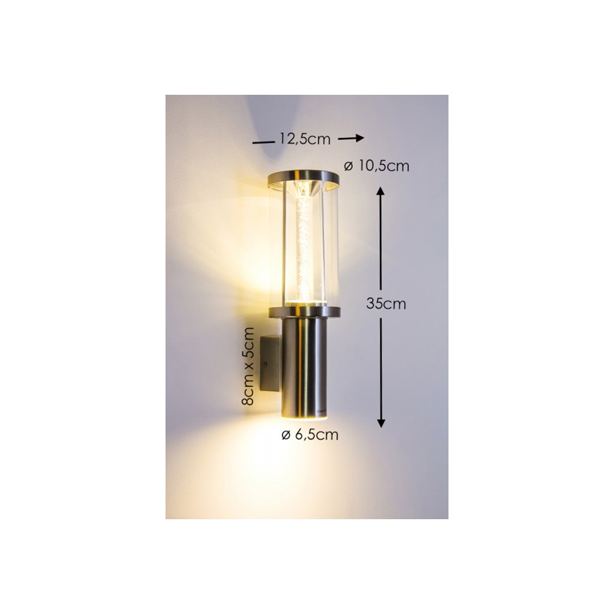 Eglo - LED vonkajšie osvetlenie 1xGU10/3W + 1xLED/3,7W