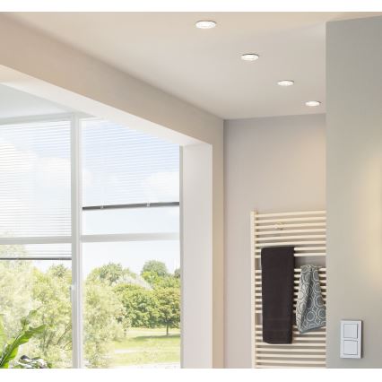 Eglo - SADA 3x LED podhľadové svietidlo PENETO 1xGU10-LED/3W/230V