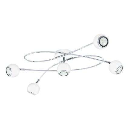 Eglo - LED Bodové svietidlo 5xGU10-LED/3W/230V