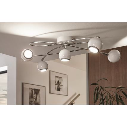 Eglo 94252 - LED Bodové svietidlo LOCANDA 5xGU10-LED/3W/230V