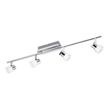 Eglo 94383 - LED Bodové svietidlo PERITO 4xLED/3W/230V 3000K lesklý chróm