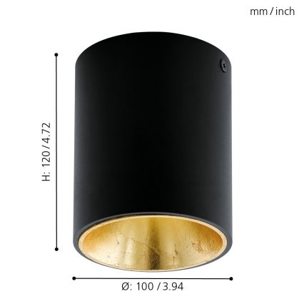 Eglo - LED Stropné svietidlo LED/3,3W/230V