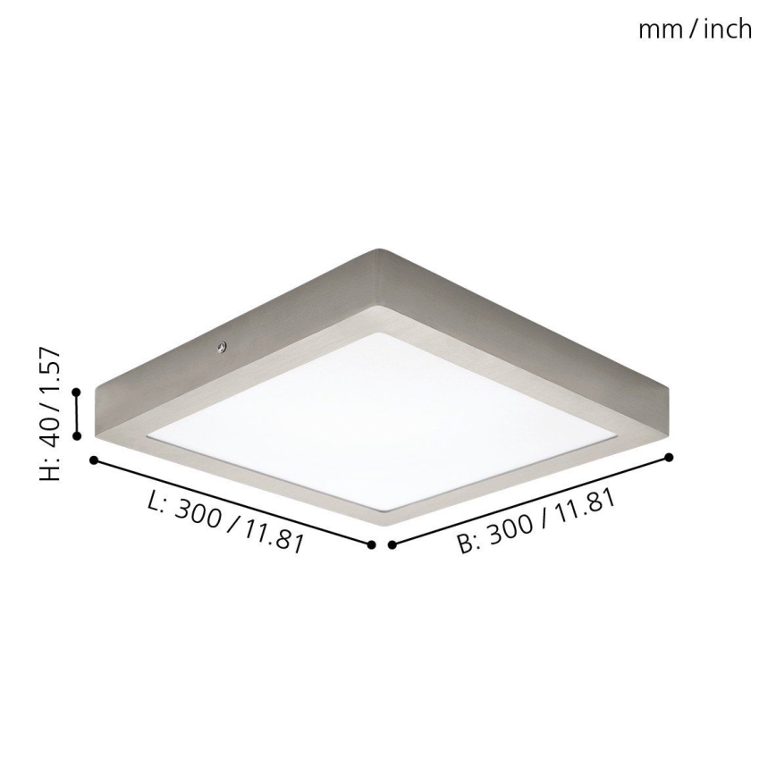 Eglo 94528 - LED Stropné svietidlo FUEVA 1 LED/22W/230V