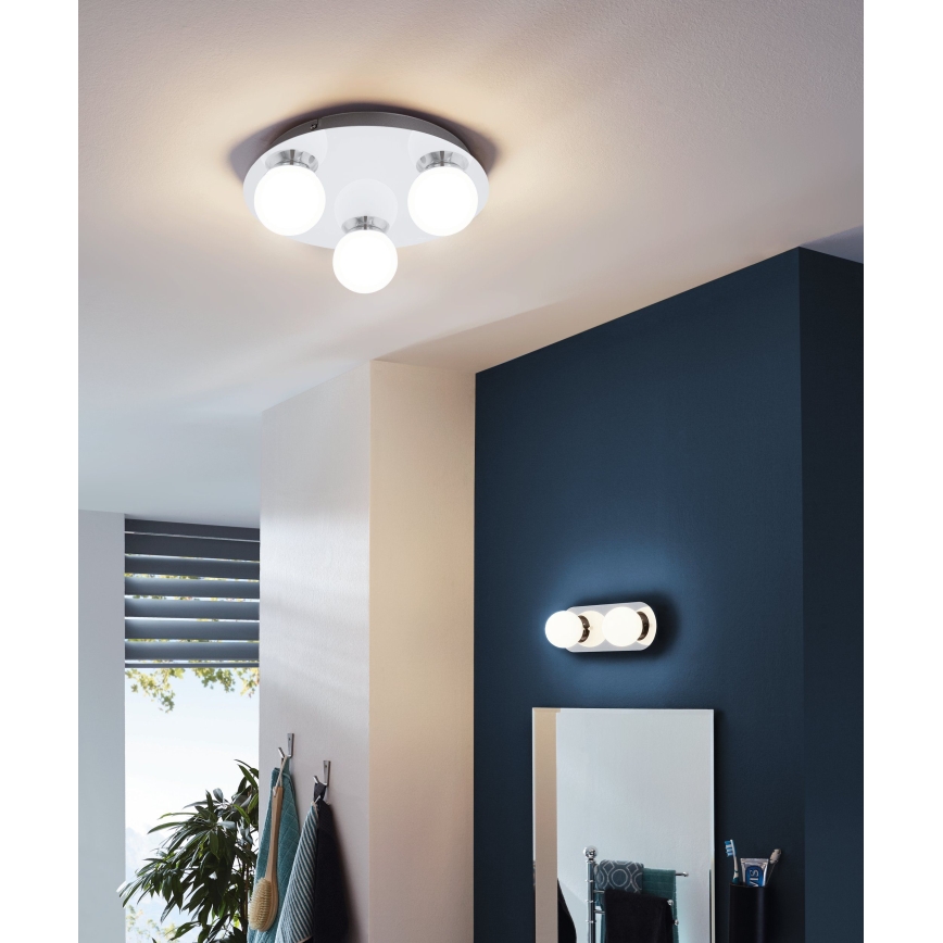 Eglo - LED Kúpeľňové svietidlo 2xLED/3,3W/230V IP44