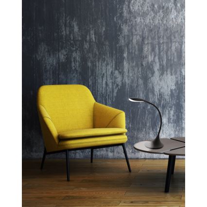 Eglo - stmievateľná stolná LED lampa LED/4,5W/230V čierna