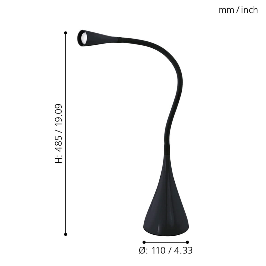 Eglo - LED Stolná lampa 1xLED/3,5W/230V