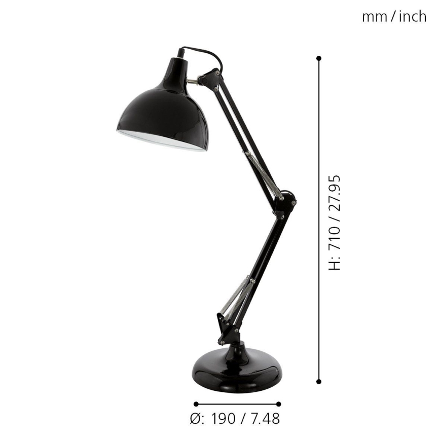 Eglo - Stolná lampa 1xE27/40W/230V