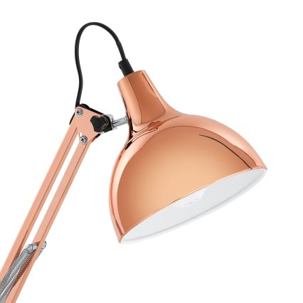 Eglo 94704 - Stolná lampa BORGILLIO 1xE27/40W/230V