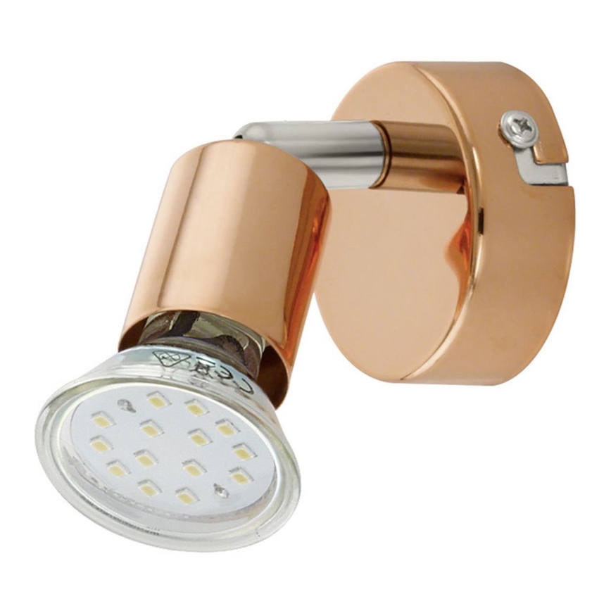 Eglo 94772 - LED bodové svietidlo BUZZ-COPPER 1xGU10/3W/230V