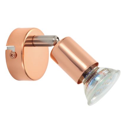 Eglo 94772 - LED bodové svietidlo BUZZ-COPPER 1xGU10/3W/230V