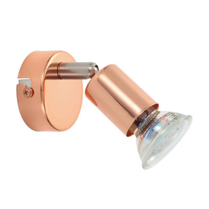 Eglo 94772 - LED bodové svietidlo BUZZ-COPPER 1xGU10/3W/230V