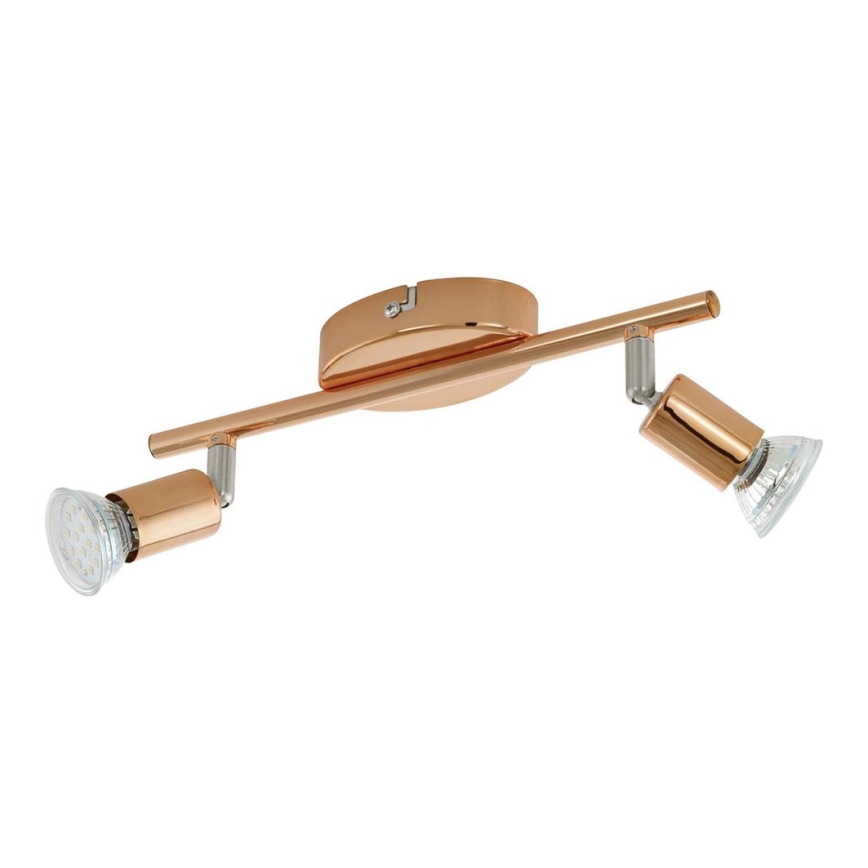 Eglo 94773 - LED bodové svietidlo BUZZ-COPPER 2xGU10/3W/230V