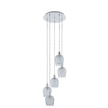 Eglo - Luster na lanku 5xE27/60W/230V