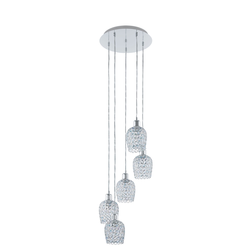 Eglo - Luster na lanku 5xE27/60W/230V